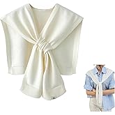 Yaximhozz Sweater Shawl Wraps for Women Fashion Knitted Shoulder Shawls Ponchos Casual Sweaters Scarf Cape Wraps with Sleeves