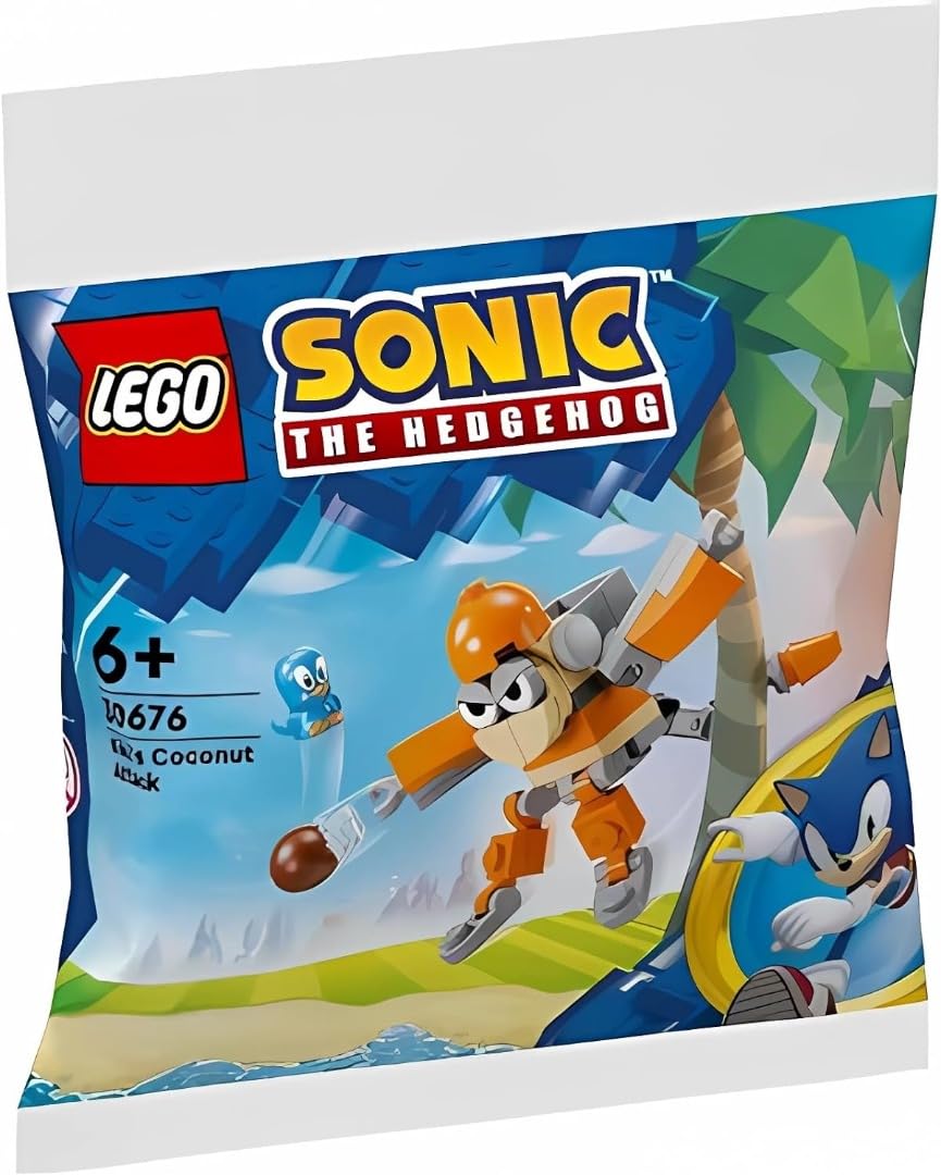LEGO Sonic the Hedgehog Kiki's Coconut Attack 30676 Polybag