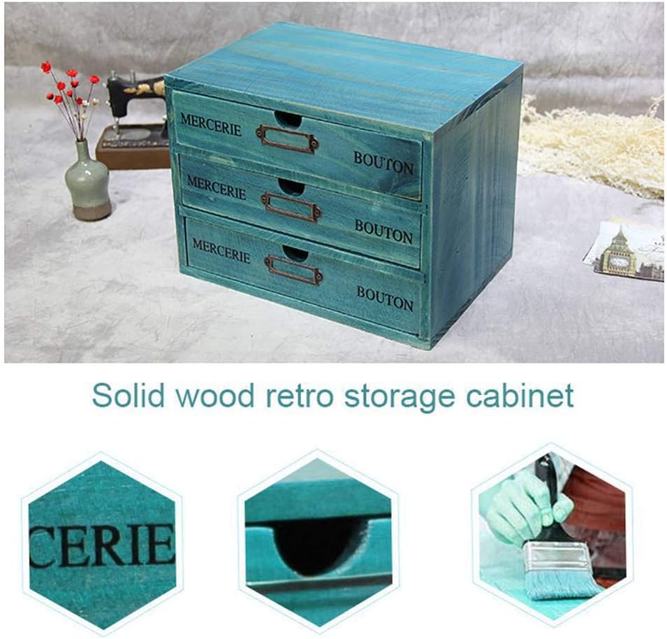 Maritown Wooden Desktop Organizer With Drawer Wood Storage Chest Box Wooden Filing Cabinet Pull Out Drawers Stationary Office Supplies Original Color Chest Of Drawers