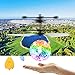 RC Toy, RC Flying Ball, Accmor Infrared Induction Helicopter Ball with Rainbow Shinning LED Lights and Remote Control for Boys and Girls