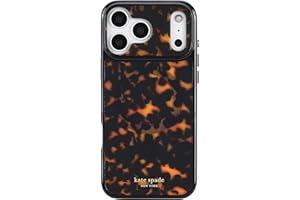 kate spade new york iPhone 17 Pro Max Case - Compatible with MagSafe - Designer Phone Case - Tortoise