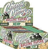 1 Pack Cheech and Chong King Size Hemp Cigarette Rolling Papers (50 Rolling Papers Per Pack) + Limited Edition Beamer Smoke Sticker. Used with Legal Smoking Herbs, Rolling Tobacco, Herbal Mixes