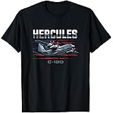 Cargo Warplane C-130 Hercules Military T-Shirt