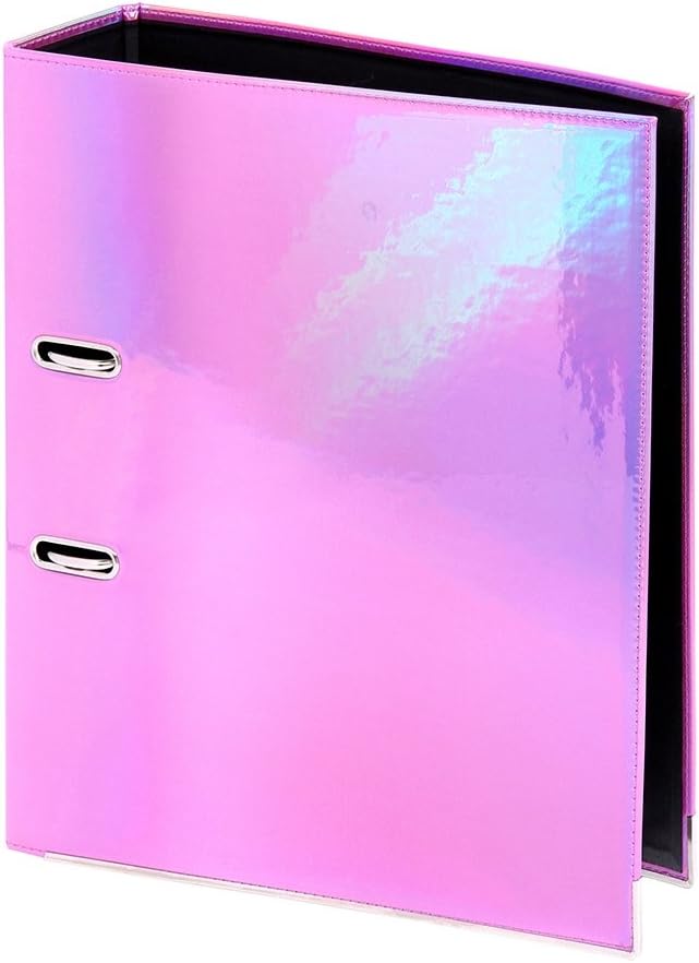 Paperchase Pink Metallic Lever Arch File Amazon.co.uk Office Products