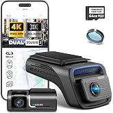 THINKWARE U3000 PRO Dash Cam 4K Front and 2K Rear, Dual STARVIS 2 | Dual RADAR Parking Mode, LTE Compatible, Thermal Protection, 5GHz Wi-Fi, GPS, HDR, Free 64GB card and OBD cable included