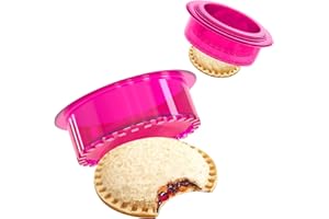 darsun Sandwich Cutter and Sealer, 5 PCS Sandwich Cutter for Kids, Decruster Sandwich Maker Press Crimper DIY Jelly Crustless Sandwich Bread Cookie Cutter for Children Boys Girls