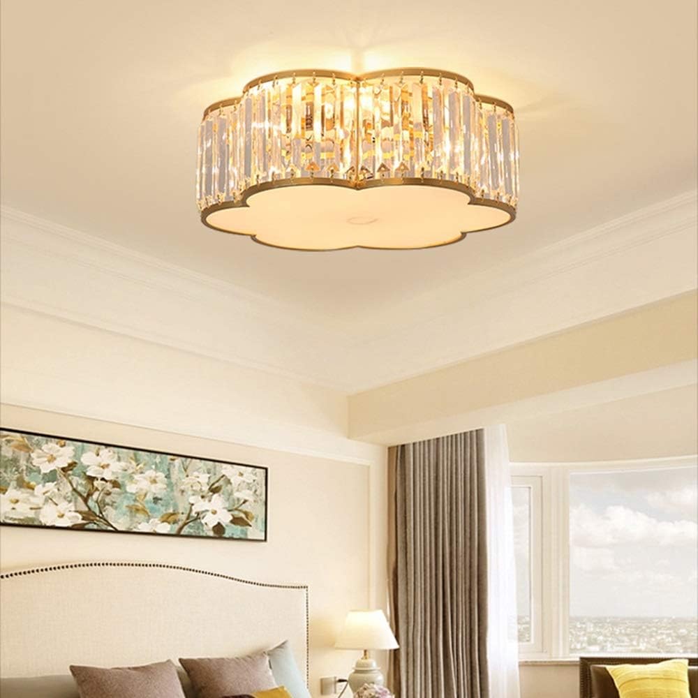 NBVCX Gebäudezubehör Lampe Kristallblume Deckenleuchte