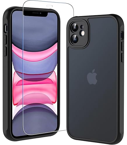 Apple iPhone 11 ブラック　64GB Apple iPhone 11, 64GB, Black - Fully Unlocked (Renewed