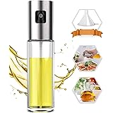 PUZMUG Oil Sprayer for Cooking, 100ml Oil Spray Bottle Versatile Glass for Cooking, Baking, Roasting, Grilling