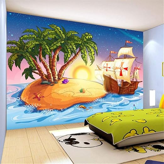 Télécharger gratuitement Images Papier Peint 3d Personnalise Bateau Photo Murale Chambre Bebe actualisé par