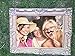 Vintage Party Photo Booth Frame Prop Christmas with Card Frame 31.5″×23.5″ for Wedding Birthday Christmas Party