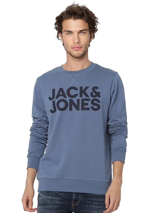 Jack & Jones Men's Cotton Sweatshirt Amazon.in Clothing & Accessories