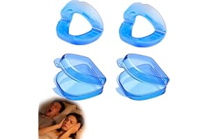 Meiguihai 2Pcs Anti Snoring Mouthpiece Devices,Snoring Stopper for men and women,Effective Anti Snore Mouth Guard for Prevent