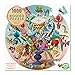 EEBOO Crazy Bug Bouquet Round Puzzle 1000pc, 1 EA