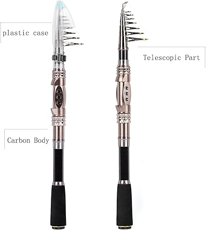 heavy duty telescopic fishing rod