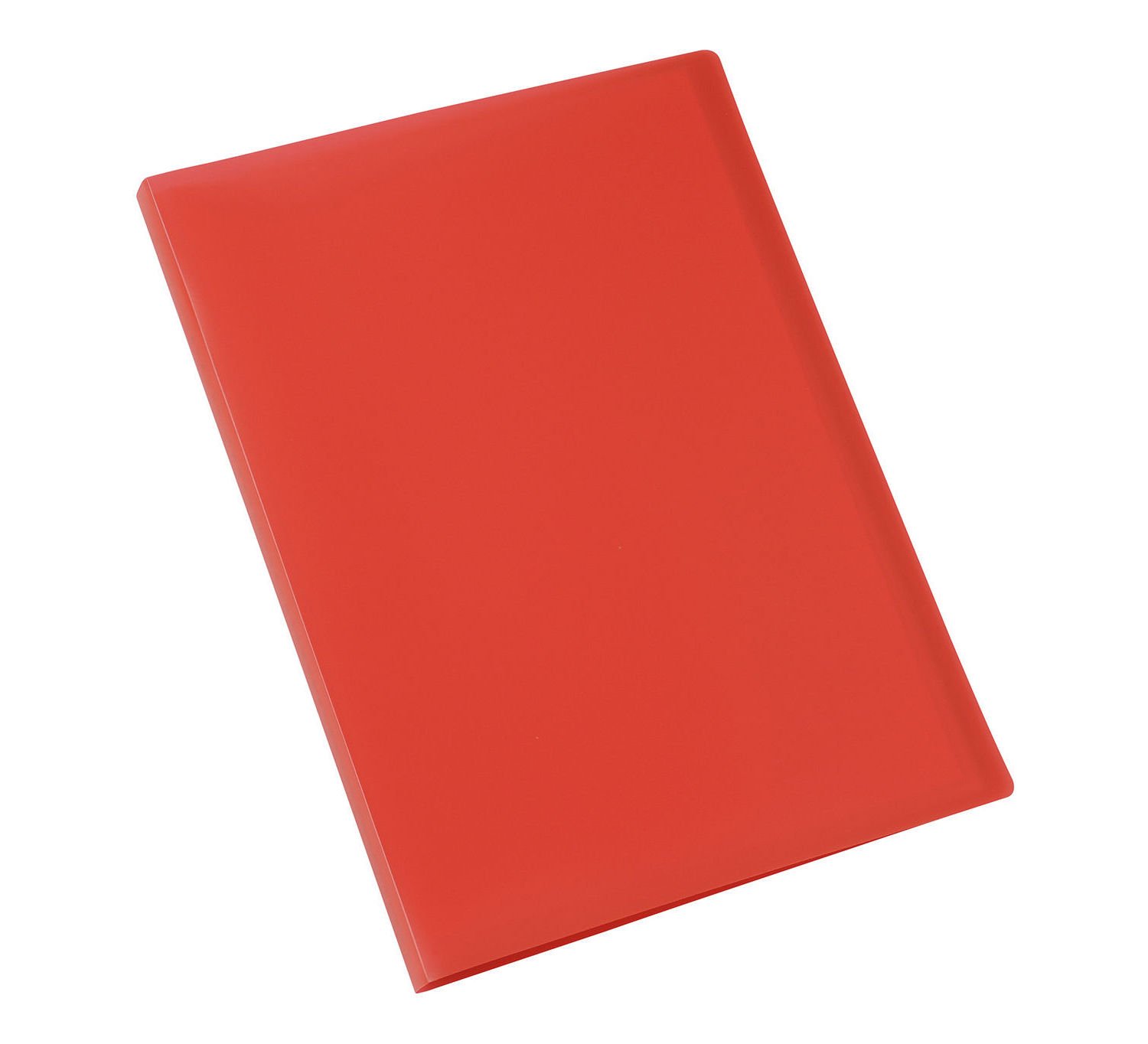 5 Star Display Book Soft Cover Lightweight Polypropylene 20 Pockets A4 Red