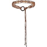 TeeYee Women Renaissance Rope Belts Waist Belts for Dresses Bohemian Style Braided Belt