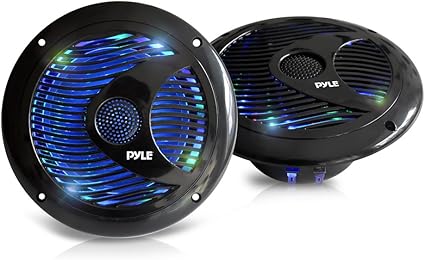 light up marine speakers