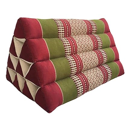 Jy Win Thai Triangle Wedge Pillow Soft Sofa Bed Office Chair Rest