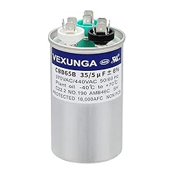 VEXUNGA 35/5 uF 35+5 MFD 370V or 440V Dual Run