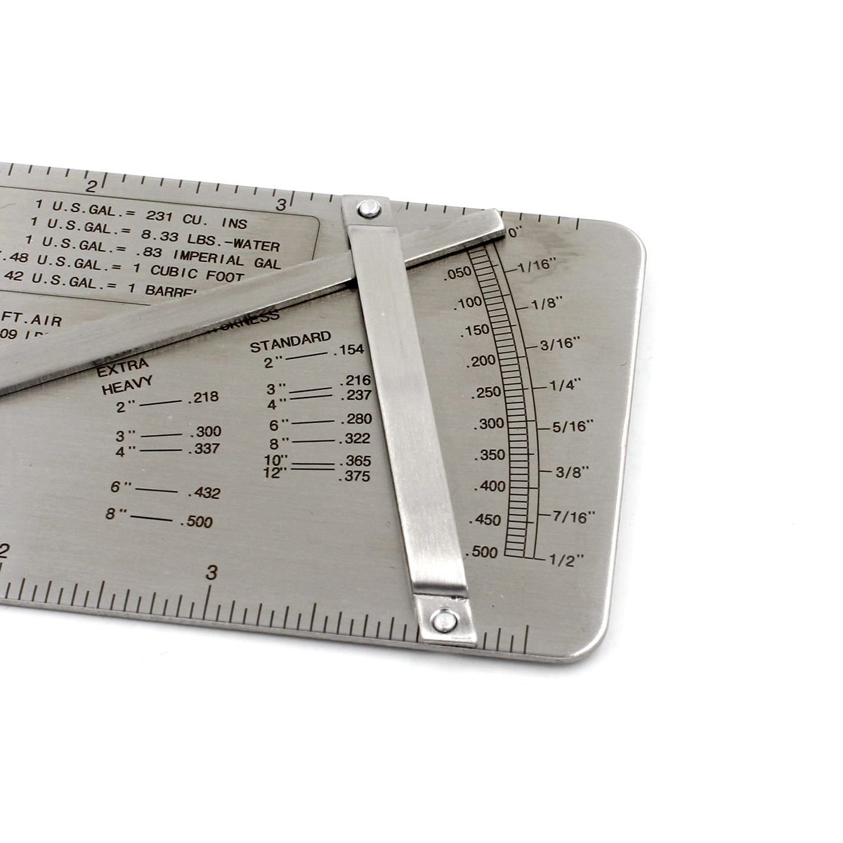 Pipe Pit Welding Gauge Pipeline Diameter Weld Undercut Depth Inspection