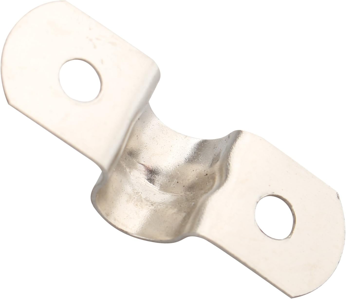 Futheda 10PCS 8mm Dia Stainless Steel U Shaped Pipe Straps Clamp Clip Tube Pipe Fasten Holder Rigid Conduit Hanger with 2 Hole - Image 4