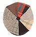 Sakkas Jay Gatsby 8 Panel Wool Newsboy Paperboy Snap Brim Cap Hat