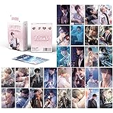 Shopular Love and deepspace Lian Yu Shen Kong Sylus Qin Che LOMO Cards Anime Game Card Cosplay 57x86mm Card Merch 50PCS (Love&deepspace)