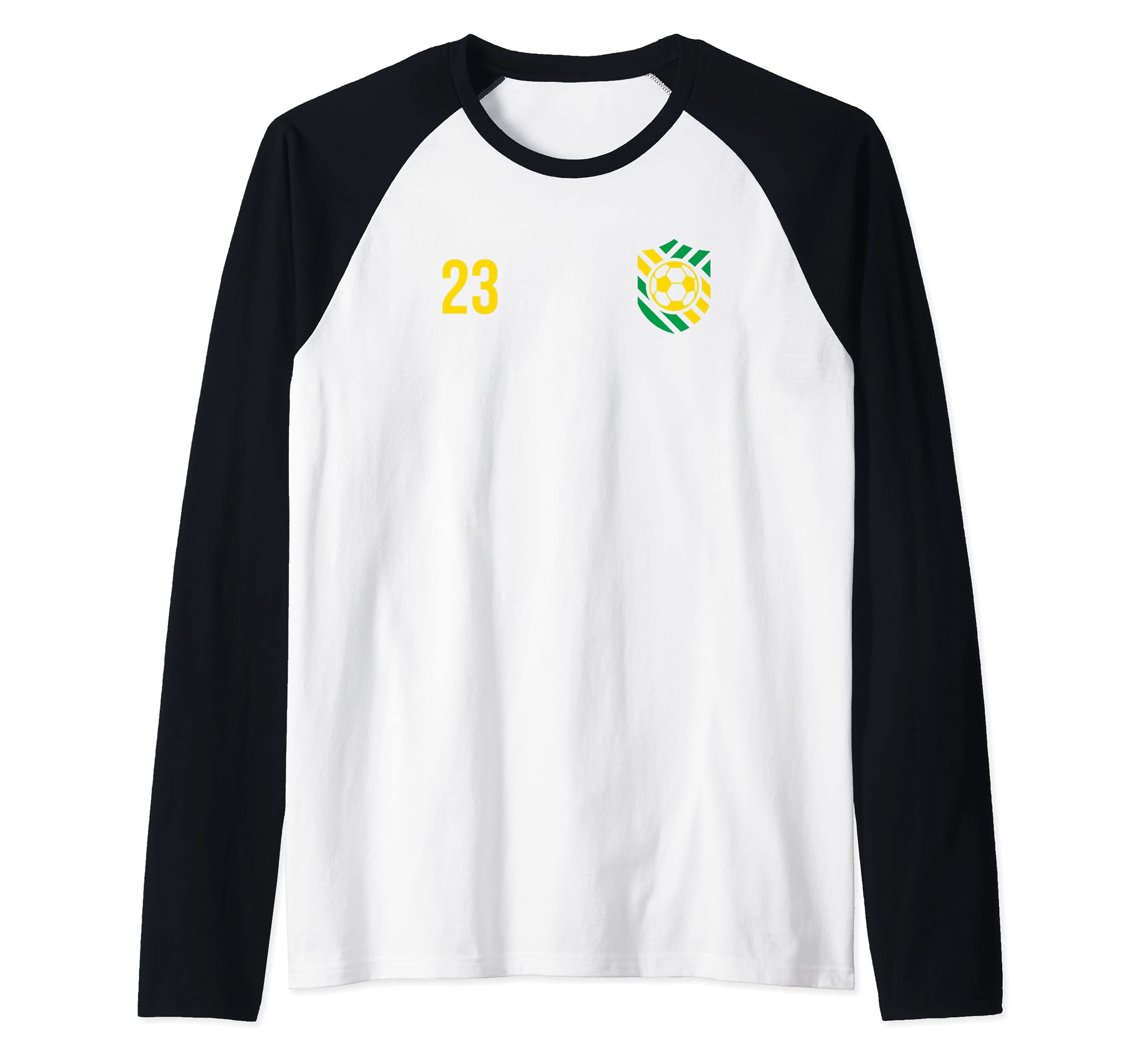 Flag Brasil Raglan Baseball Tee