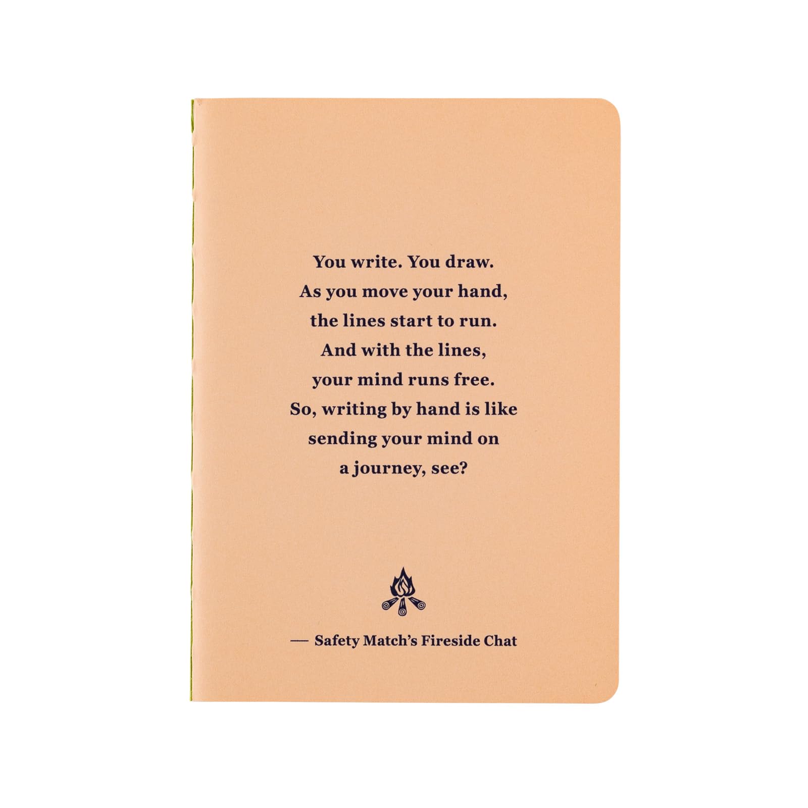 ほぼ日 Hobonichi Techo Accessories Fireside Chat Notebook - Lined (B7 Size) — image 1