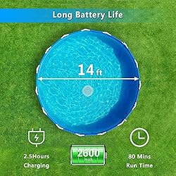 Tirrito Robot Pool Vacuum - Cordless Pool Vacuum