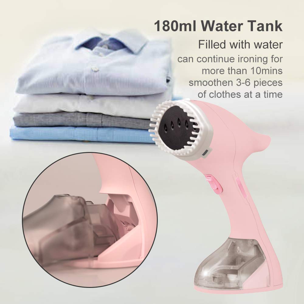 Queenwill Garment Steamer for Clothes Handheld Steamers Fast Heat-up for Home and Travel