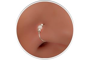 Fake Nose +Septum Rings, Gold + Silver