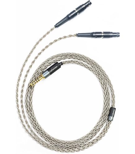 GUCraftsman 6N単結晶銀ヘッドホンケーブル Amazon.com: GUCraftsman 6N Single Crystal Silver Upgrade Headphone