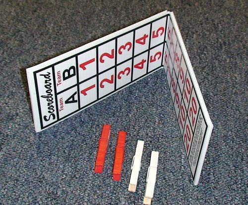 Scoreboard Washers Cornhole Horseshoes Bocce Ball 18" Tall 4" Wide