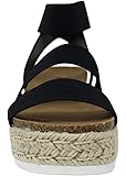 Soda Womens VALETT Open Toe Casual Ankle Strap Sandals