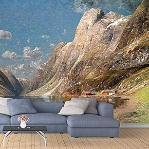 Wall Murals for Bedroom Leaf Large Removable Wallpaper Peel and Stick Wall Stickers - 66x96 inches