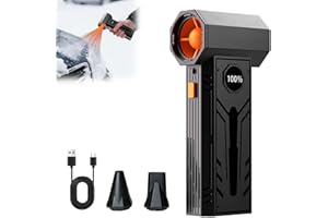 2026 Upgrade 5000W Thermal Snow Blower - Portable Thermal Blower with Efficient Turbine Tech, Portable for Car Windshield Def