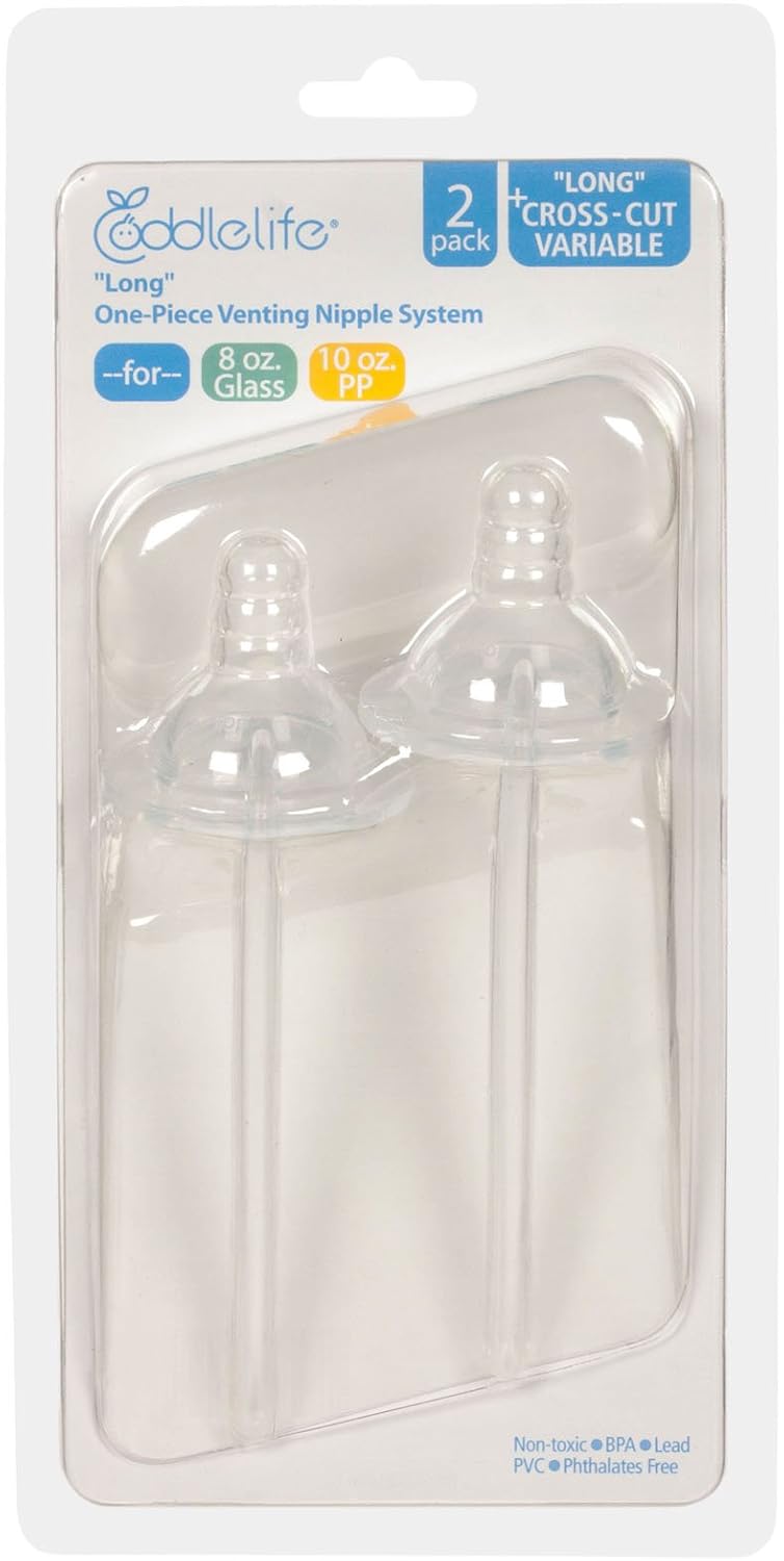 cross cut baby bottle nipples