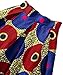 Aikaplus Womens African Print Skirt Flared Skirt Multisize A Line Skirt (XX-Large, Color B)