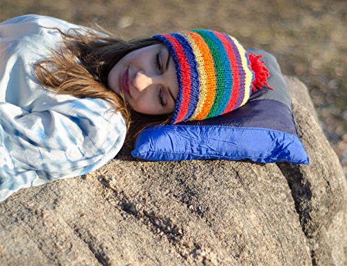ENO Eagles Nest Outfitters - ParaPillow, Small Hammock Pillow, Sapphire/Yellow