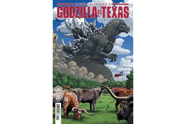 Godzilla Vs. America: Texas #1A VF/NM ; IDW comic book | 1st Print