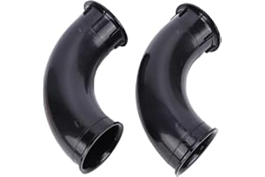 Tyenaza 2PCS Speaker Port Tube, Bend ABS Subwoofer Bass Box Reflex Tube for DJ PA Speaker Cabinets Stage Speaker