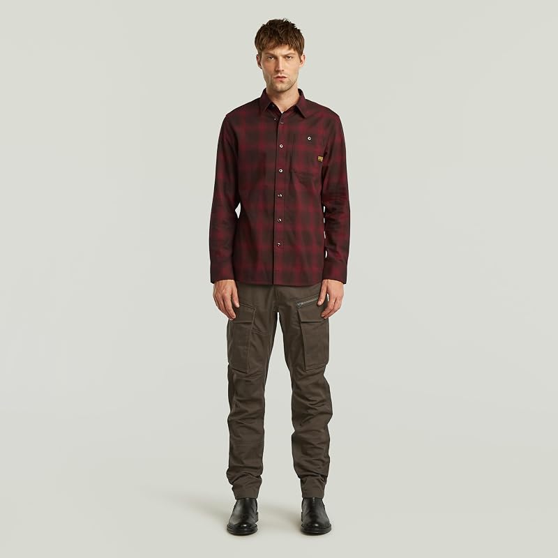 Homme Pantalon Rovic Zip 3D Regular Tapered, brun (wren D02190-E064-H336), 35W / 38L