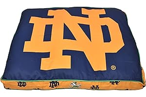 StadiumSpot Notre Dame Pillow Dog Bed, L/XL