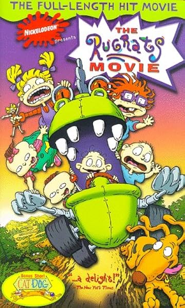 Amazon Com The Rugrats Movie Vhs Elizabeth Daily Christine Cavanaugh David Spade Whoopi Goldberg Kath Soucie Tara Strong Cheryl Chase Melanie Chartoff Jack Riley Joe Alaskey Michael Bell Tim Curry Busta Rhymes Roger
