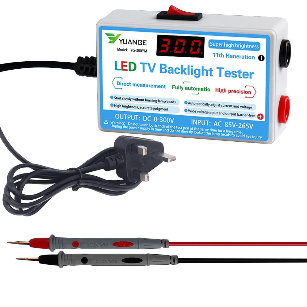 Yoicn Lth KLOP256 LED TV Backlight Tester Lamp Bead Output 0-300V Multipurpose gh ness Detect With Meter Pen Portable Home Strips Lights Repair LCD Digital Display Measurement Tool