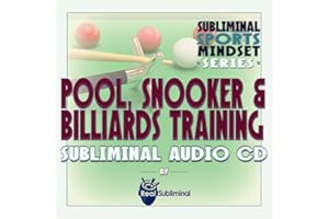 REAL SUBLIMINAL Subliminal Sports Mindset Series: Pool, Billiards & Snooker Training Subliminal Audio CD