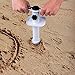 CXRCY Beach Umbrella Sand Anchor,Heavy Duty Metal Beach Umbrella Holder-Stands-Sand Grass Auger with Carry Bag,One Size Fits All for Strong Winds