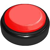 3-Message Recordable Button by Custom Easy Butto&reg; (Surprise 3 Message Sequencer)